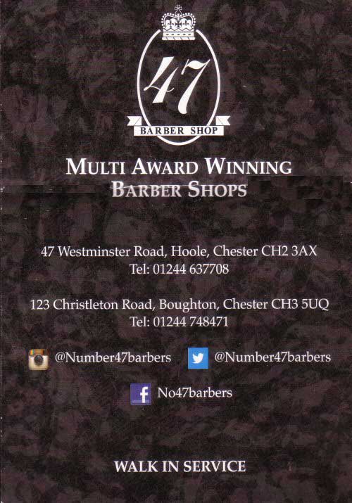 Chestertourist.com - Number 47 Hoole Chester Page 1